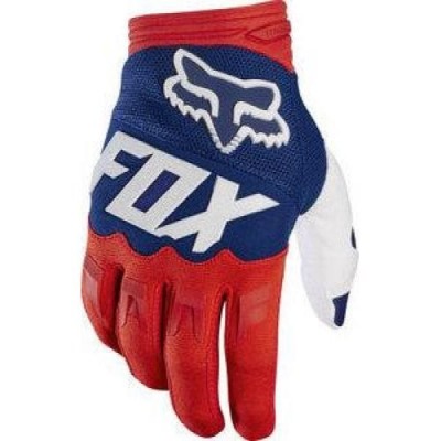 FOX  Dirtpaw Race Glove -17291 White-Red