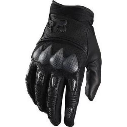 FOX MX-GLOVE BOMBER S LEATHER GLOVE BLACK