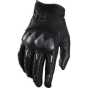 FOX MX-GLOVE BOMBER S LEATHER GLOVE BLACK