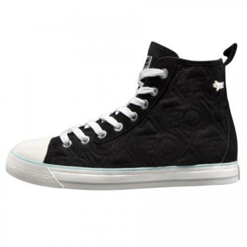 FOX G-E-FOOTWEAR WOMENS MAJESTIC HIGH BLACK