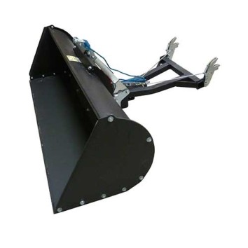 Plow bucket 1280 mm with mechanical tilt